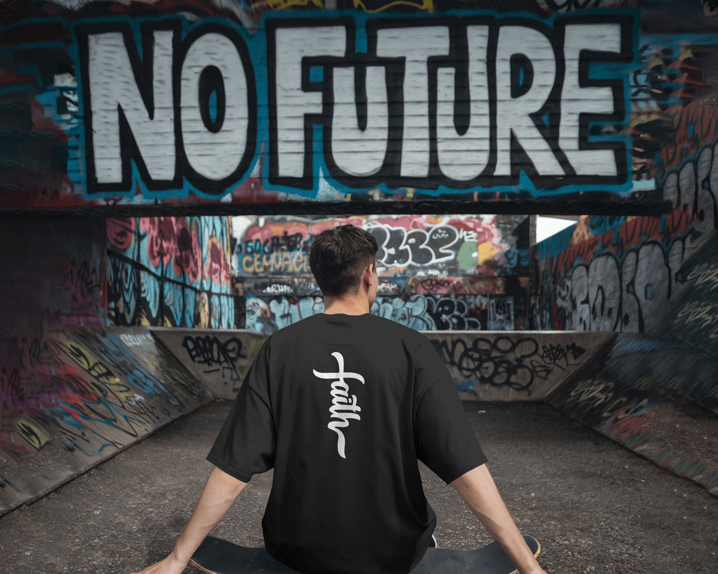 Faith Oversized/Regular Tee