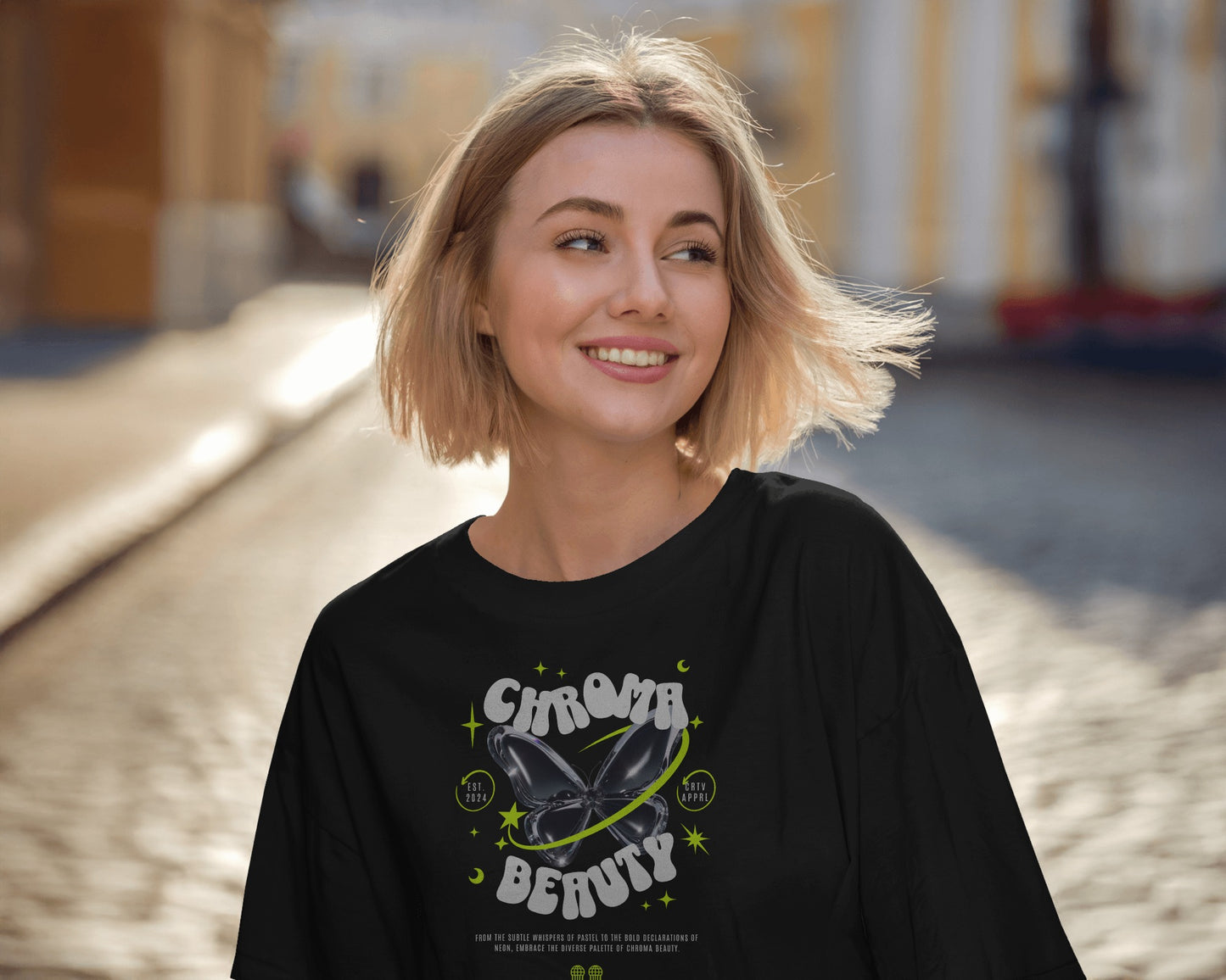 Chroma Beauty Oversized Tee